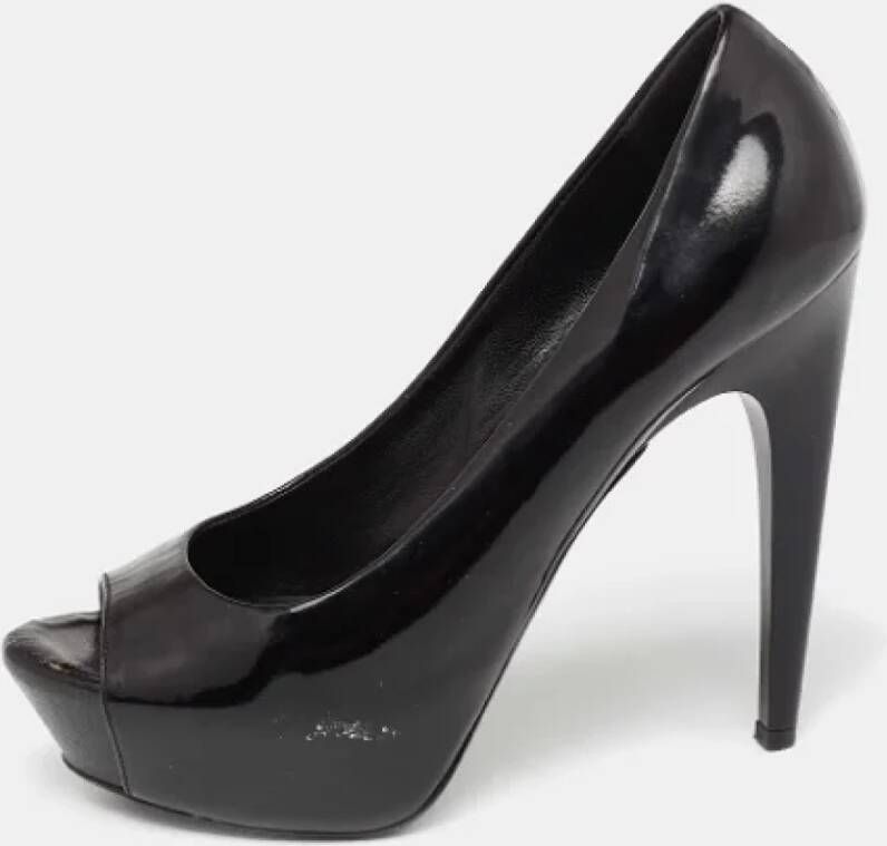 Giuseppe Zanotti Pre-owned Leather heels Black Dames