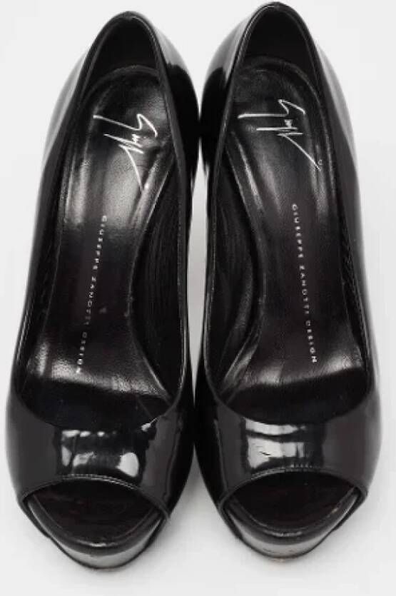 Giuseppe Zanotti Pre-owned Leather heels Black Dames