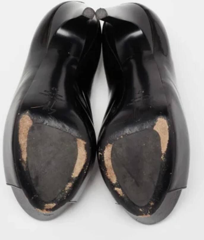 Giuseppe Zanotti Pre-owned Leather heels Black Dames