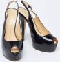 Giuseppe Zanotti Pre-owned Leather heels Black Dames - Thumbnail 4