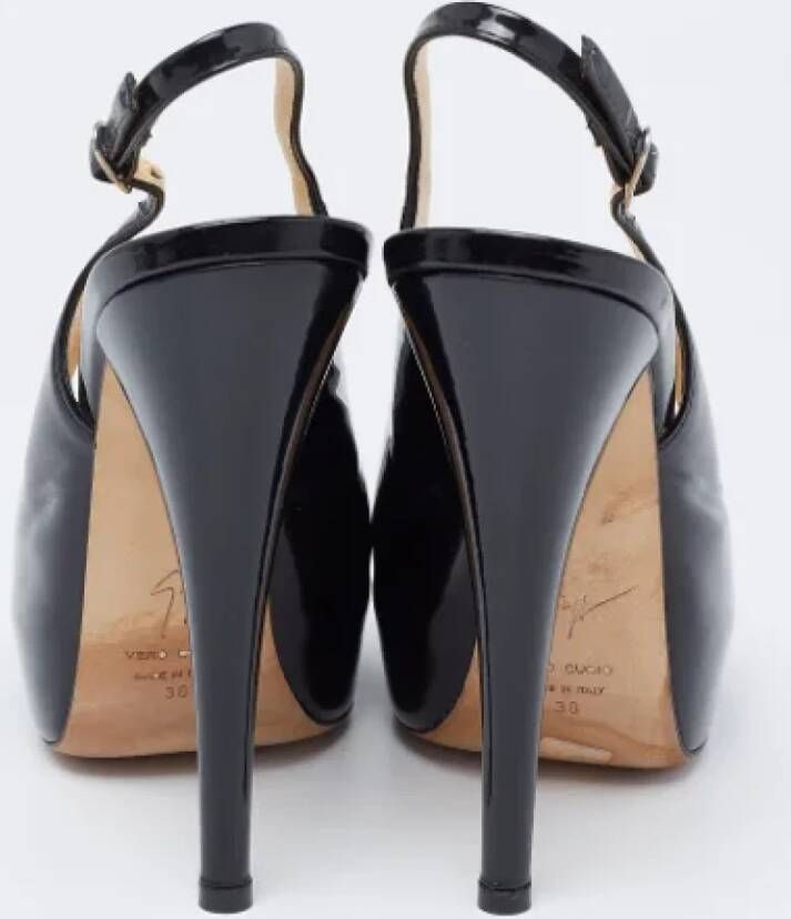 Giuseppe Zanotti Pre-owned Leather heels Black Dames