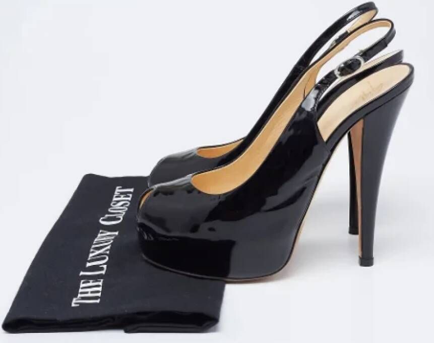 Giuseppe Zanotti Pre-owned Leather heels Black Dames