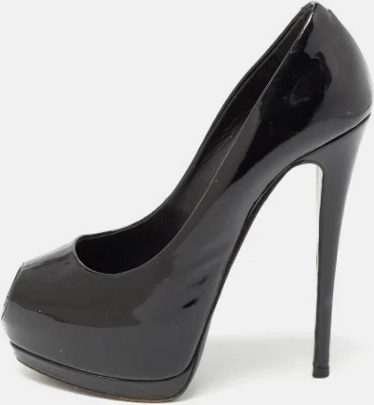 Giuseppe Zanotti Pre-owned Leather heels Black Dames