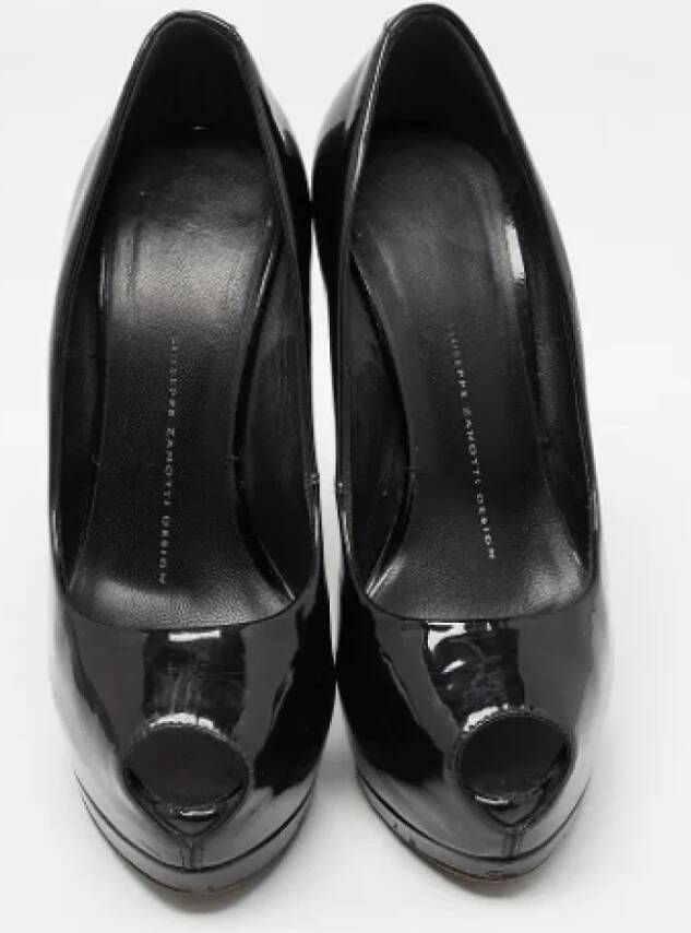 Giuseppe Zanotti Pre-owned Leather heels Black Dames