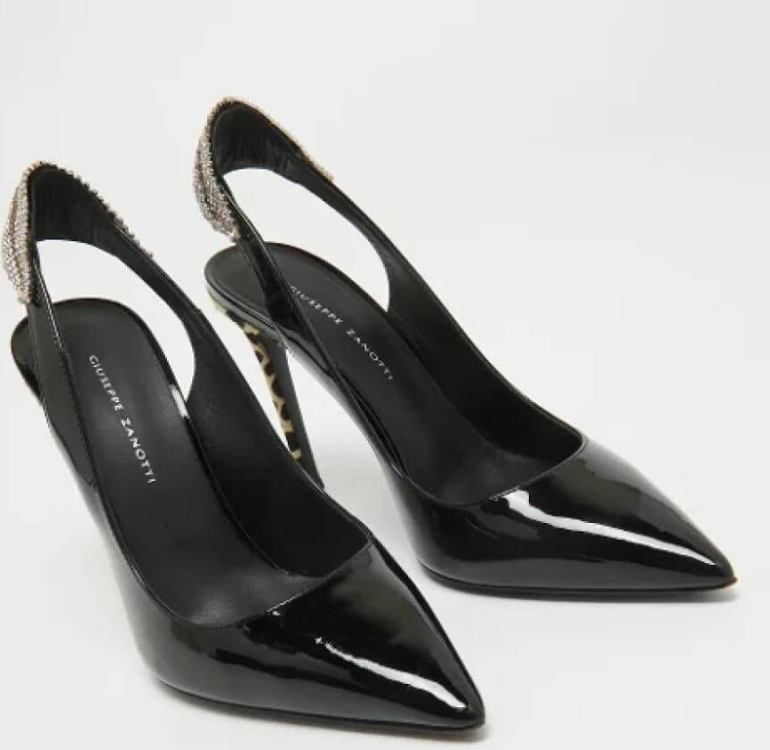 Giuseppe Zanotti Pre-owned Leather heels Black Dames