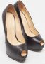 Giuseppe Zanotti Pre-owned Leather heels Black Dames - Thumbnail 4