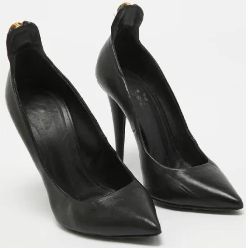 Giuseppe Zanotti Pre-owned Leather heels Black Dames