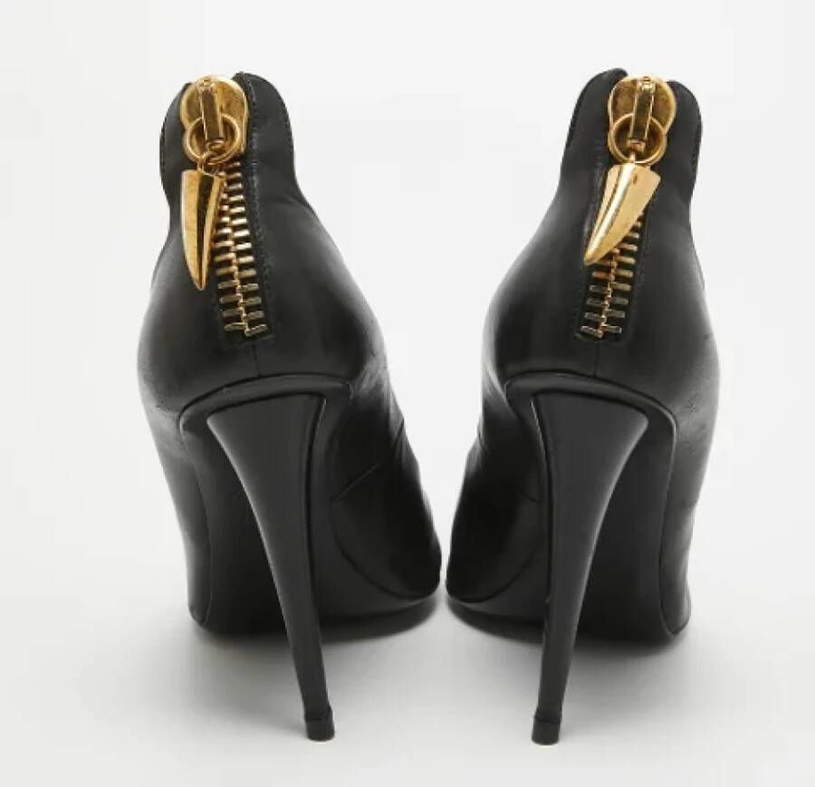 Giuseppe Zanotti Pre-owned Leather heels Black Dames