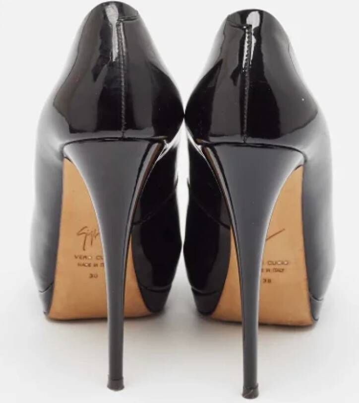 Giuseppe Zanotti Pre-owned Leather heels Black Dames