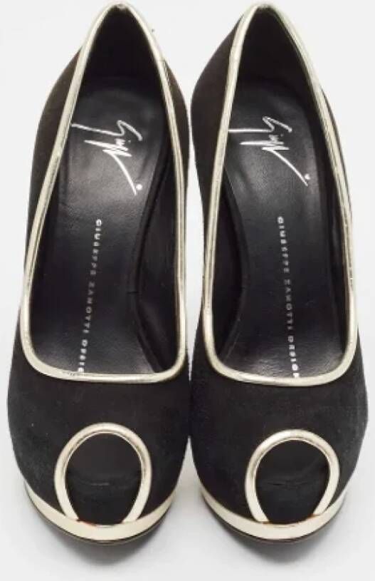 Giuseppe Zanotti Pre-owned Leather heels Black Dames