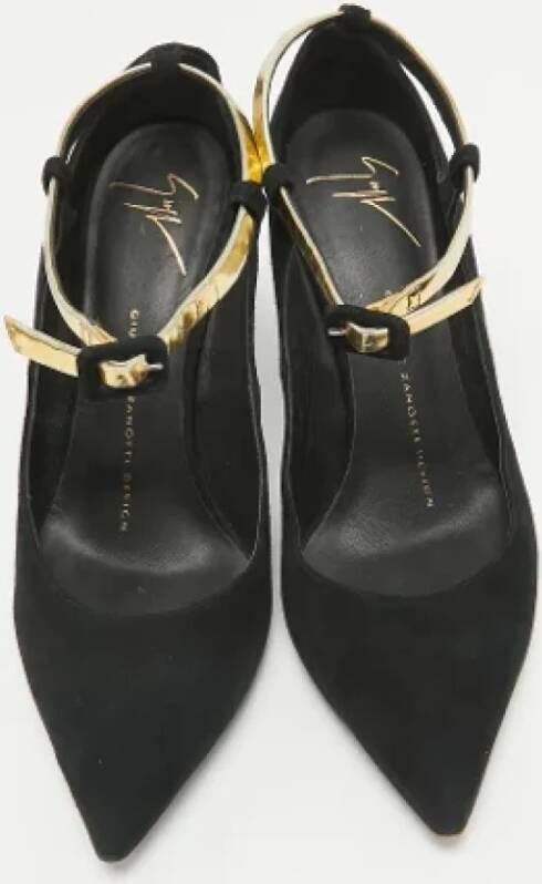 Giuseppe Zanotti Pre-owned Leather heels Black Dames