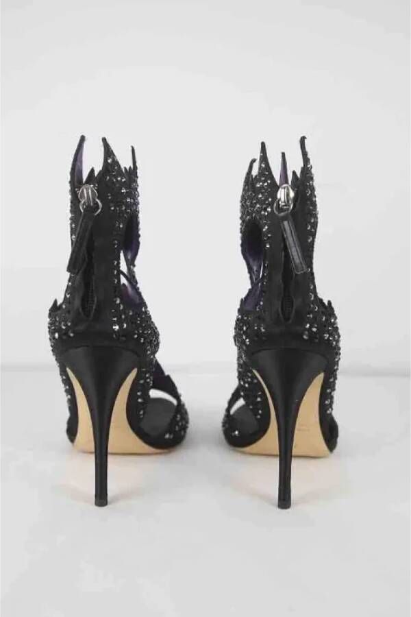 Giuseppe Zanotti Pre-owned Leather heels Black Dames