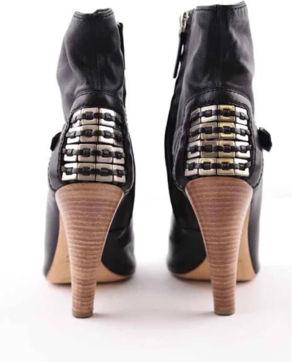 Giuseppe Zanotti Pre-owned Leather heels Black Dames