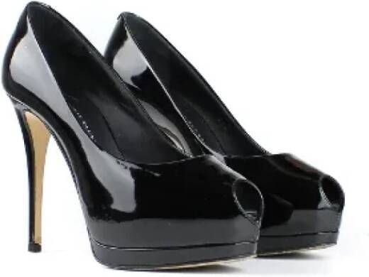 Giuseppe Zanotti Pre-owned Leather heels Black Dames