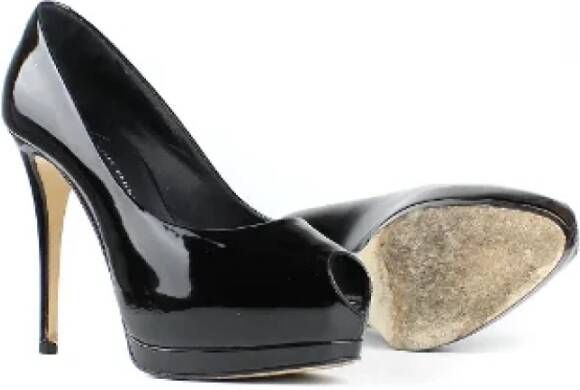 Giuseppe Zanotti Pre-owned Leather heels Black Dames