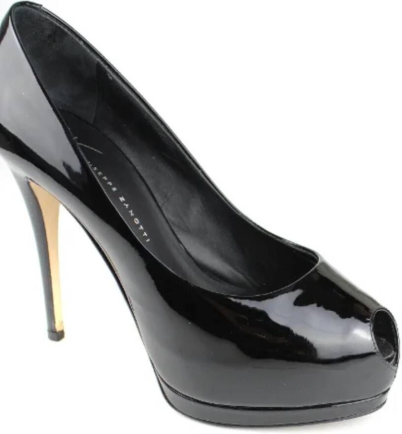 Giuseppe Zanotti Pre-owned Leather heels Black Dames