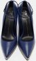 Giuseppe Zanotti Pre-owned Leather heels Blue Dames - Thumbnail 3