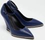 Giuseppe Zanotti Pre-owned Leather heels Blue Dames - Thumbnail 4