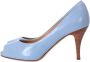 Giuseppe Zanotti Pre-owned Leather heels Blue Dames - Thumbnail 2