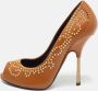 Giuseppe Zanotti Pre-owned Leather heels Brown Dames - Thumbnail 2