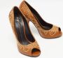 Giuseppe Zanotti Pre-owned Leather heels Brown Dames - Thumbnail 4