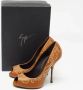 Giuseppe Zanotti Pre-owned Leather heels Brown Dames - Thumbnail 9