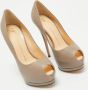 Giuseppe Zanotti Pre-owned Leather heels Gray Dames - Thumbnail 4