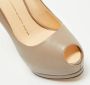 Giuseppe Zanotti Pre-owned Leather heels Gray Dames - Thumbnail 7