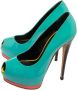 Giuseppe Zanotti Pre-owned Leather heels Green Dames - Thumbnail 3