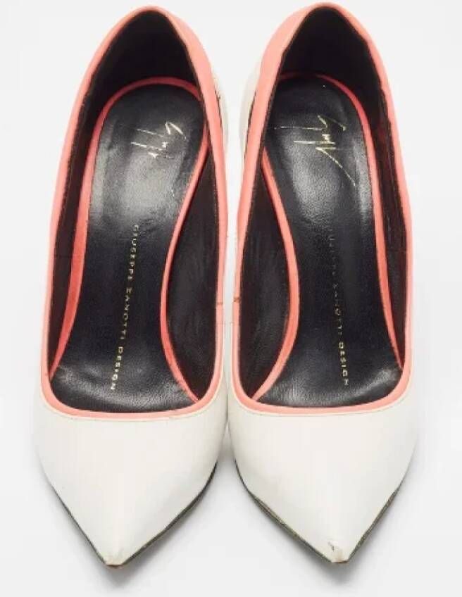 Giuseppe Zanotti Pre-owned Leather heels White Dames