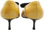 Giuseppe Zanotti Pre-owned Leather heels Yellow Dames - Thumbnail 5