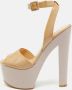 Giuseppe Zanotti Pre-owned Leather sandals Beige Dames - Thumbnail 2