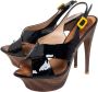 Giuseppe Zanotti Pre-owned Leather sandals Black Dames - Thumbnail 3