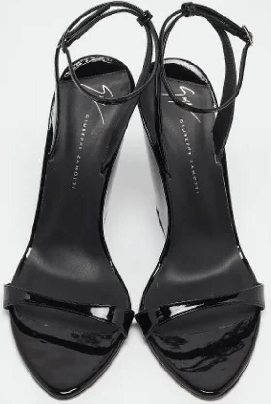 Giuseppe Zanotti Pre-owned Leather sandals Black Dames