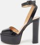 Giuseppe Zanotti Pre-owned Leather sandals Black Dames - Thumbnail 2