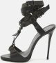 Giuseppe Zanotti Pre-owned Leather sandals Black Dames - Thumbnail 2