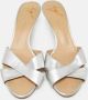 Giuseppe Zanotti Pre-owned Leather sandals Gray Dames - Thumbnail 3