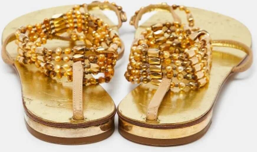 Giuseppe Zanotti Pre-owned Leather sandals Multicolor Dames