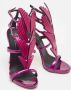 Giuseppe Zanotti Pre-owned Leather sandals Purple Dames - Thumbnail 4