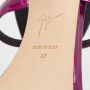 Giuseppe Zanotti Pre-owned Leather sandals Purple Dames - Thumbnail 8