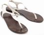 Giuseppe Zanotti Pre-owned Leather sandals White Dames - Thumbnail 4