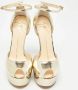 Giuseppe Zanotti Pre-owned Leather sandals Yellow Dames - Thumbnail 3