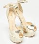 Giuseppe Zanotti Pre-owned Leather sandals Yellow Dames - Thumbnail 4