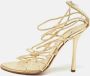 Giuseppe Zanotti Pre-owned Leather sandals Yellow Dames - Thumbnail 2