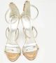 Giuseppe Zanotti Pre-owned Leather sandals Yellow Dames - Thumbnail 3