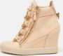 Giuseppe Zanotti Pre-owned Leather sneakers Beige Dames - Thumbnail 2