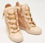 Giuseppe Zanotti Pre-owned Leather sneakers Beige Dames - Thumbnail 4