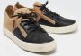 Giuseppe Zanotti Pre-owned Leather sneakers Beige Heren - Thumbnail 4