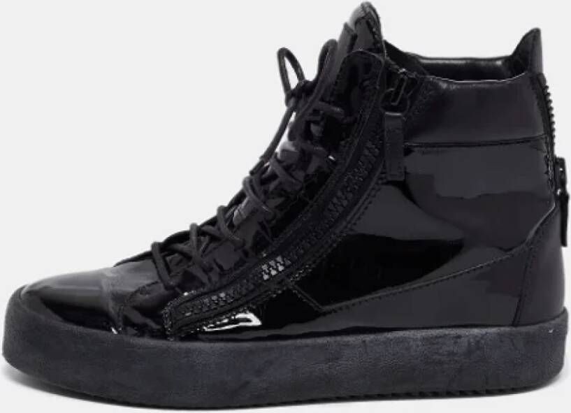 Giuseppe Zanotti Pre-owned Leather sneakers Black Dames