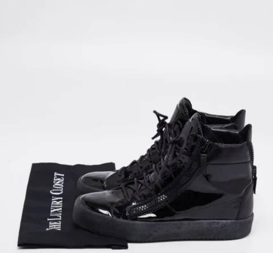 Giuseppe Zanotti Pre-owned Leather sneakers Black Dames